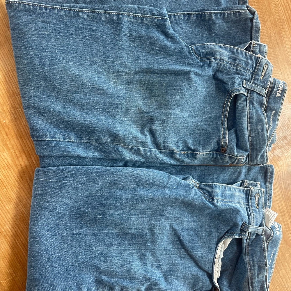 Sonoma Blue Denim Jeans 14 Straight